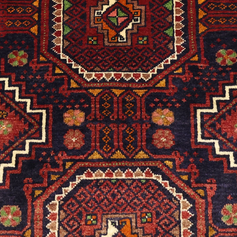 Biegacz Dywan beludżycki - 188 x 101 cm - ciemna czerwień