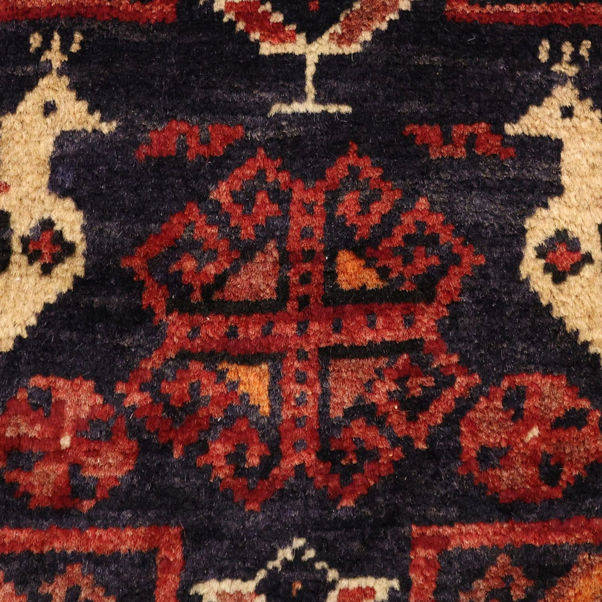 Biegacz Dywan beludżycki - 200 x 107 cm - ciemna czerwień