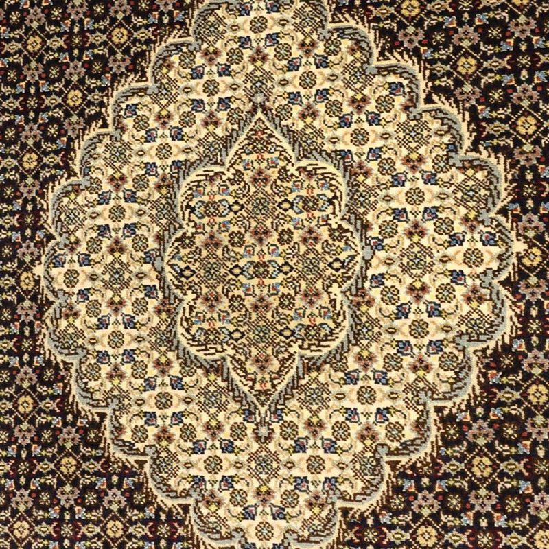 Dywan perski - Tabriz - Królewski - 146 x 102 cm - ciemna zieleń