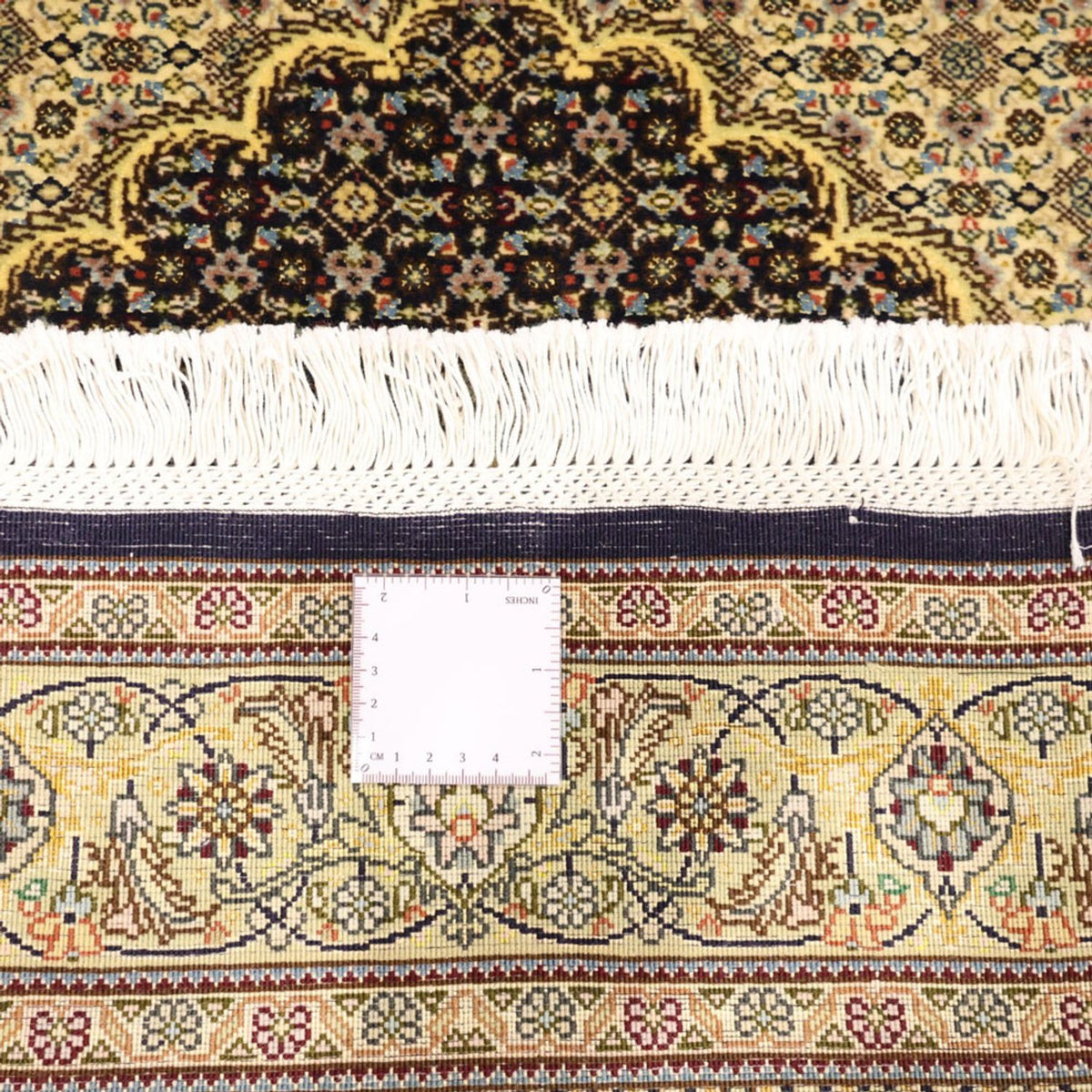 Dywan perski - Tabriz - Królewski - 146 x 102 cm - ciemna zieleń