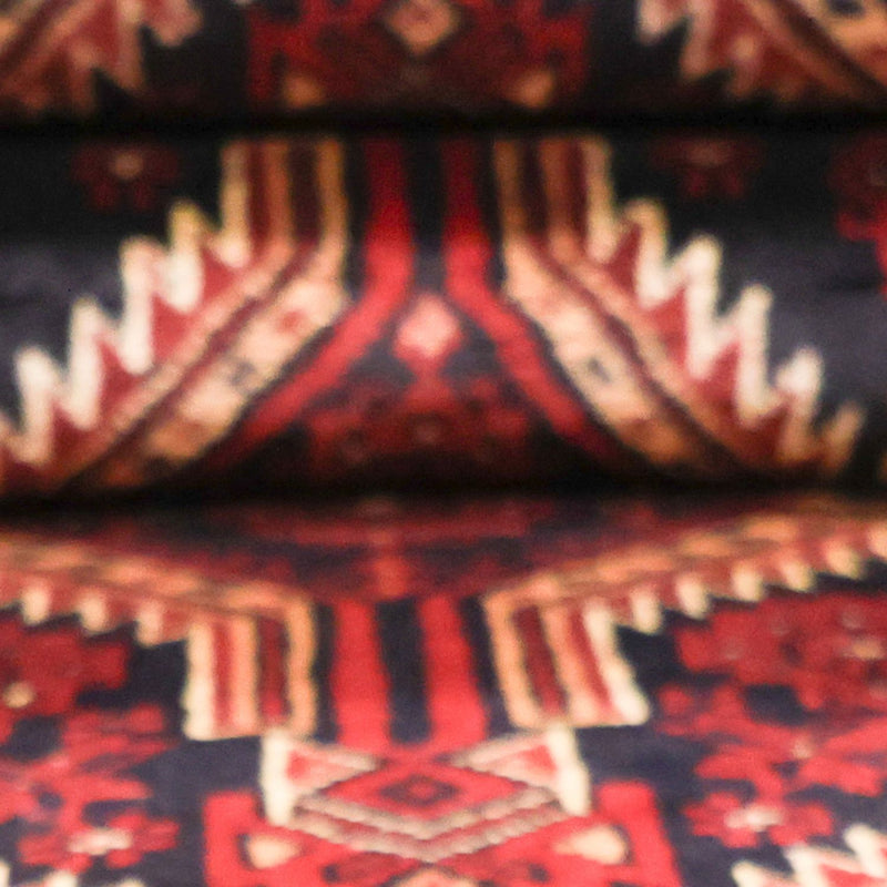 Biegacz Dywan beludżycki - 199 x 100 cm - ciemna czerwień