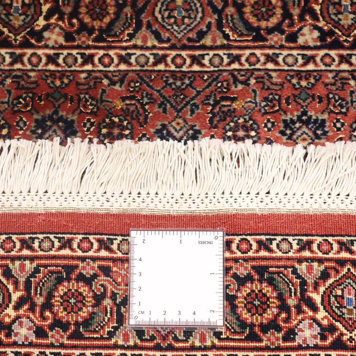 Dywan perski - Bijar - 140 x 72 cm - ciemna czerwień