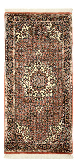 Dywan perski - Bijar - 144 x 70 cm - ciemna czerwień