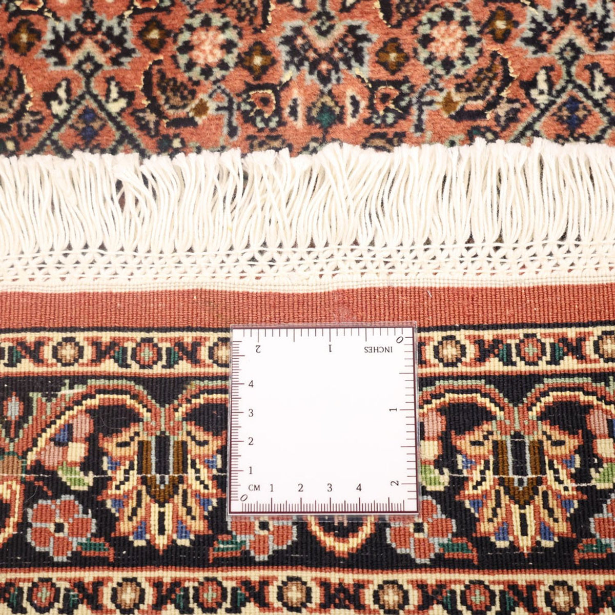 Dywan perski - Bijar - 144 x 70 cm - ciemna czerwień