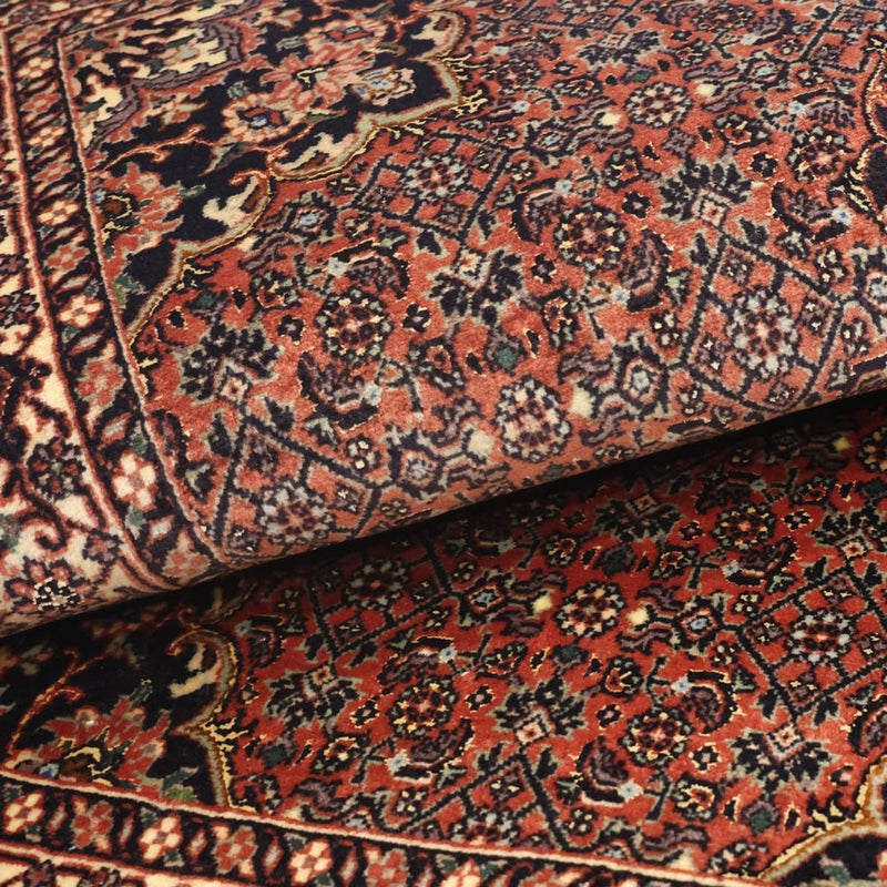 Dywan perski - Bijar - 139 x 82 cm - rdza