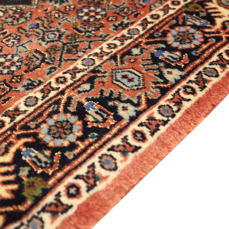 Dywan perski - Bijar - 140 x 68 cm - ciemna czerwień