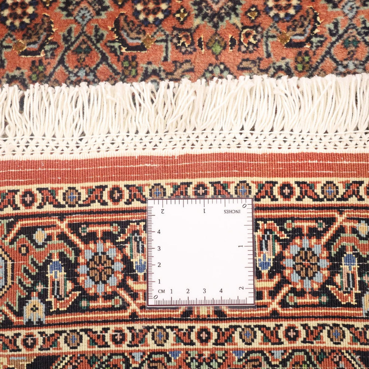 Dywan perski - Bijar - 140 x 68 cm - ciemna czerwień