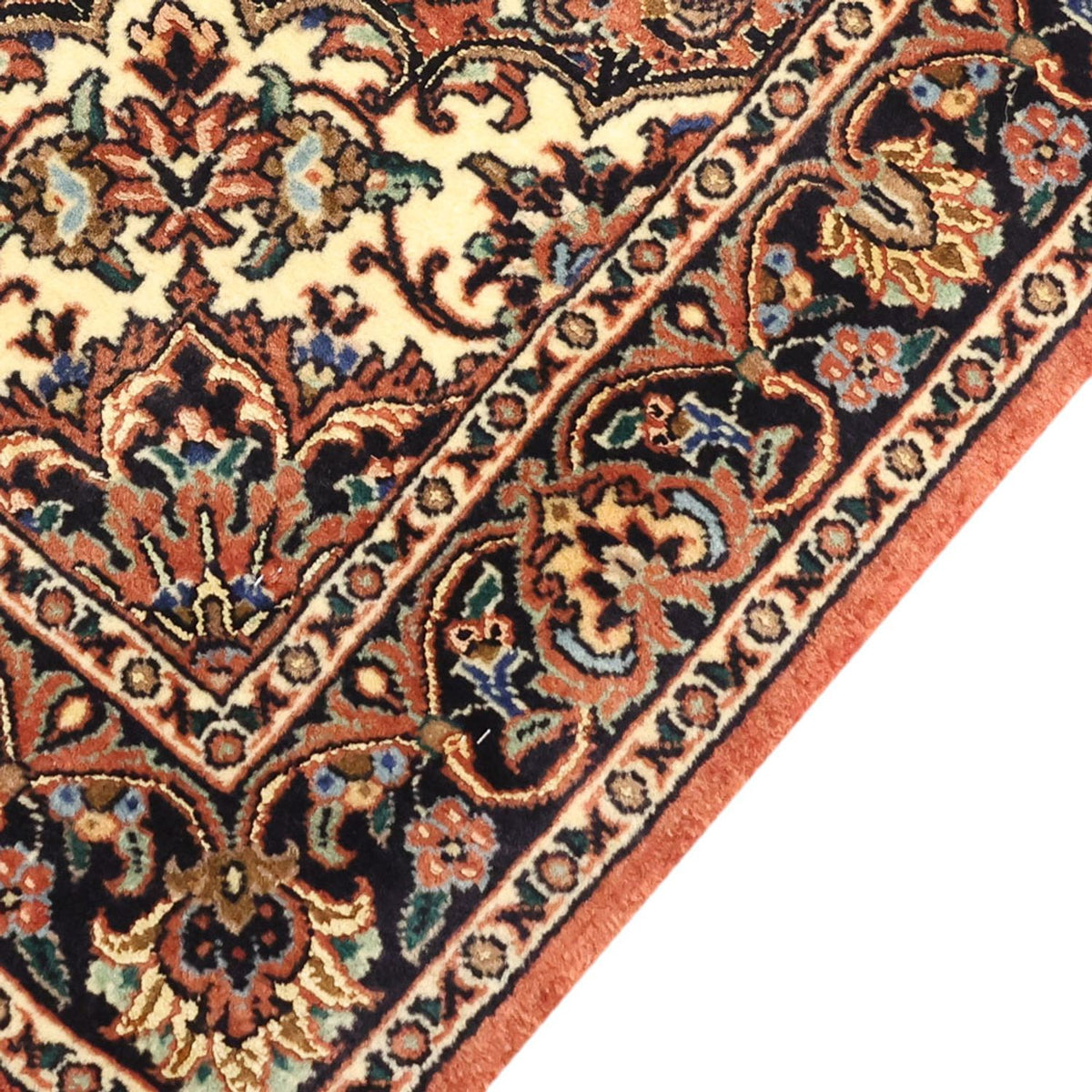 Dywan perski - Bijar - 145 x 73 cm - ciemna czerwień