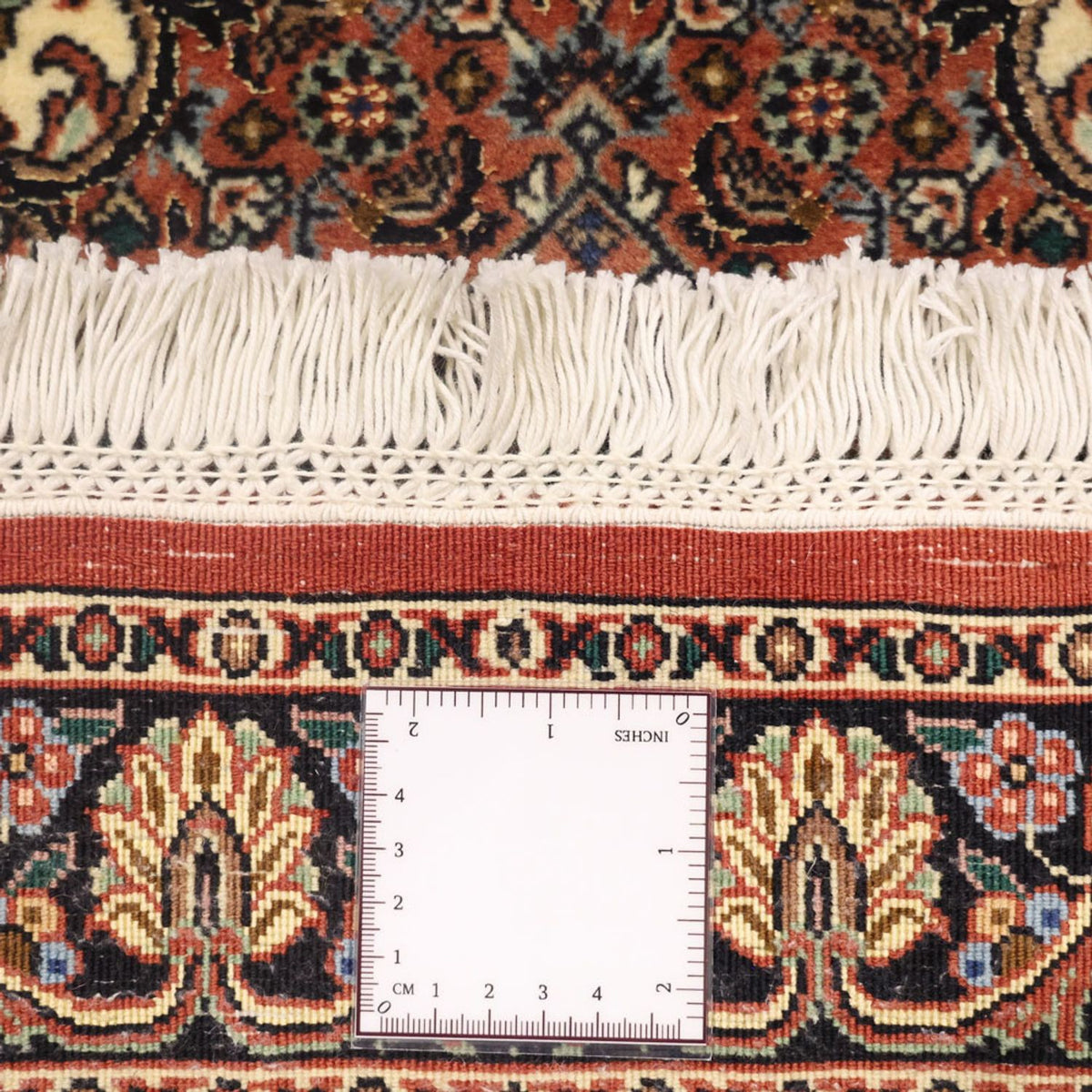 Dywan perski - Bijar - 145 x 73 cm - ciemna czerwień