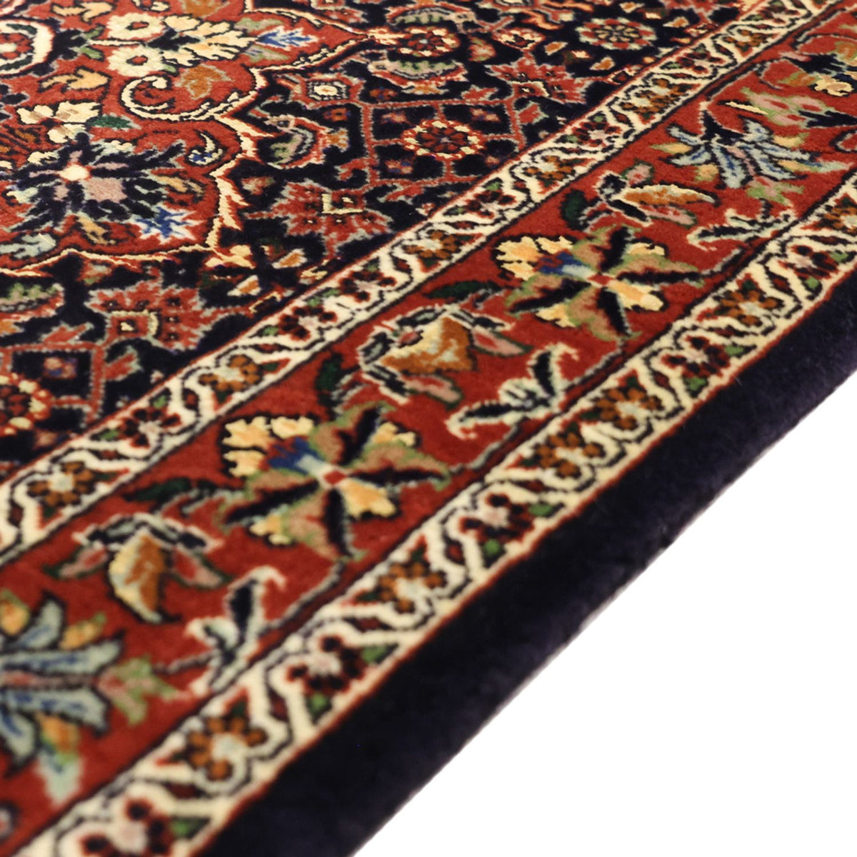 Dywan perski - Bijar - 139 x 70 cm - ciemna czerwień