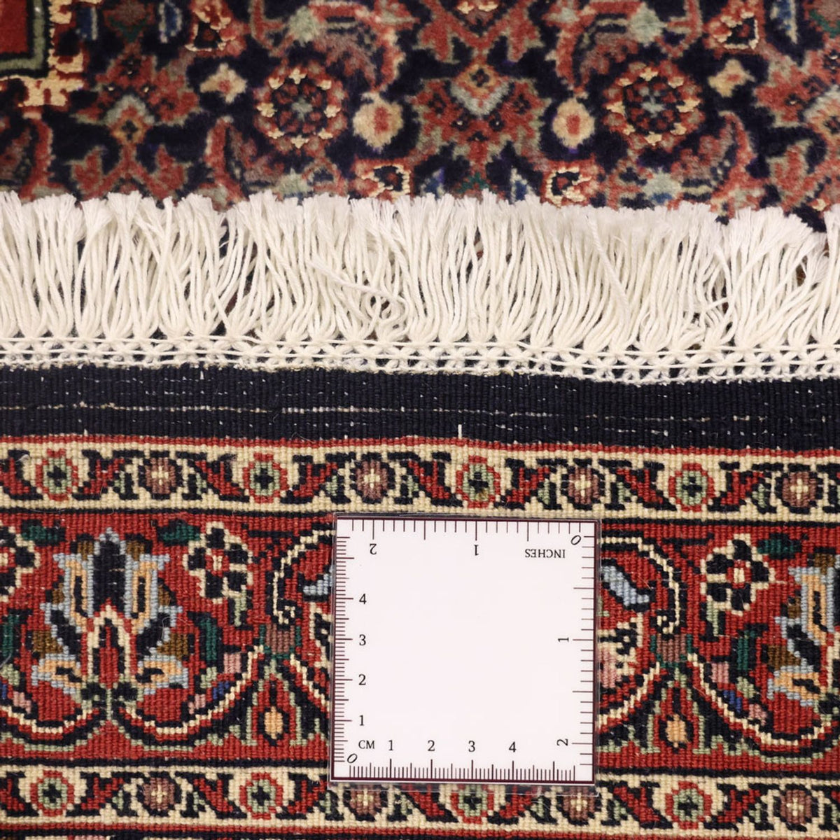 Dywan perski - Bijar - 136 x 73 cm - ciemny beż