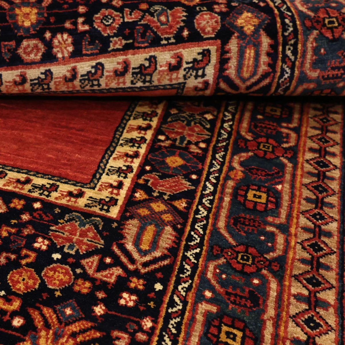 Perski dywan - Nomadyczny - 143 x 105 cm - wielokolorowy