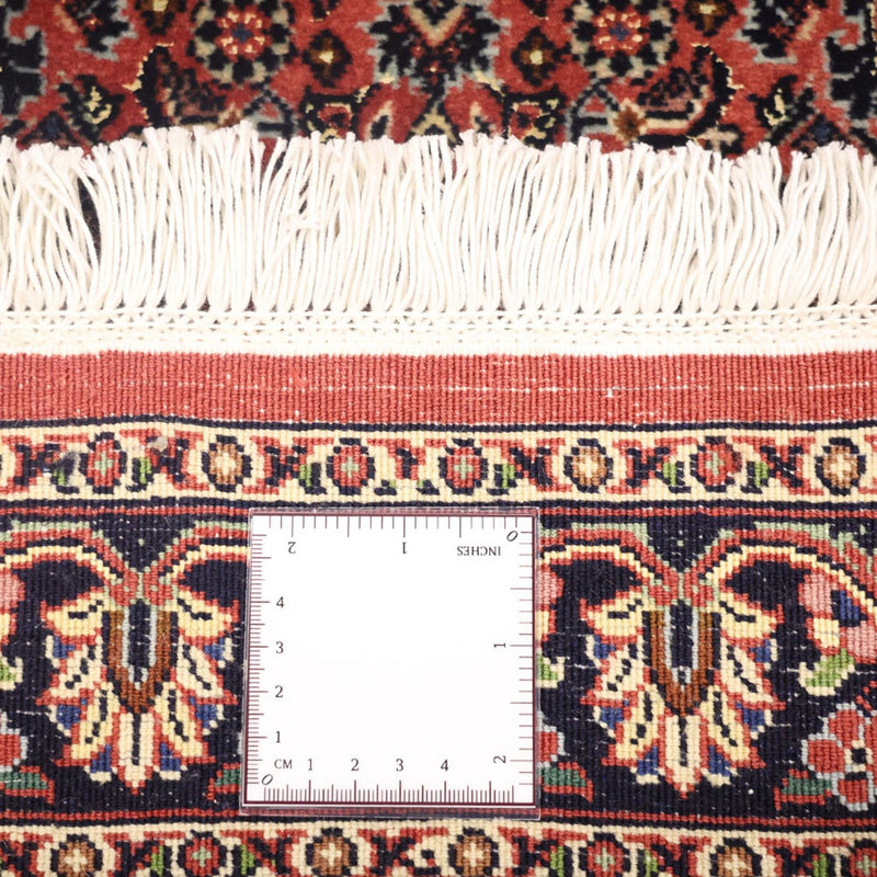 Dywan perski - Bijar - 148 x 69 cm - ciemna czerwień