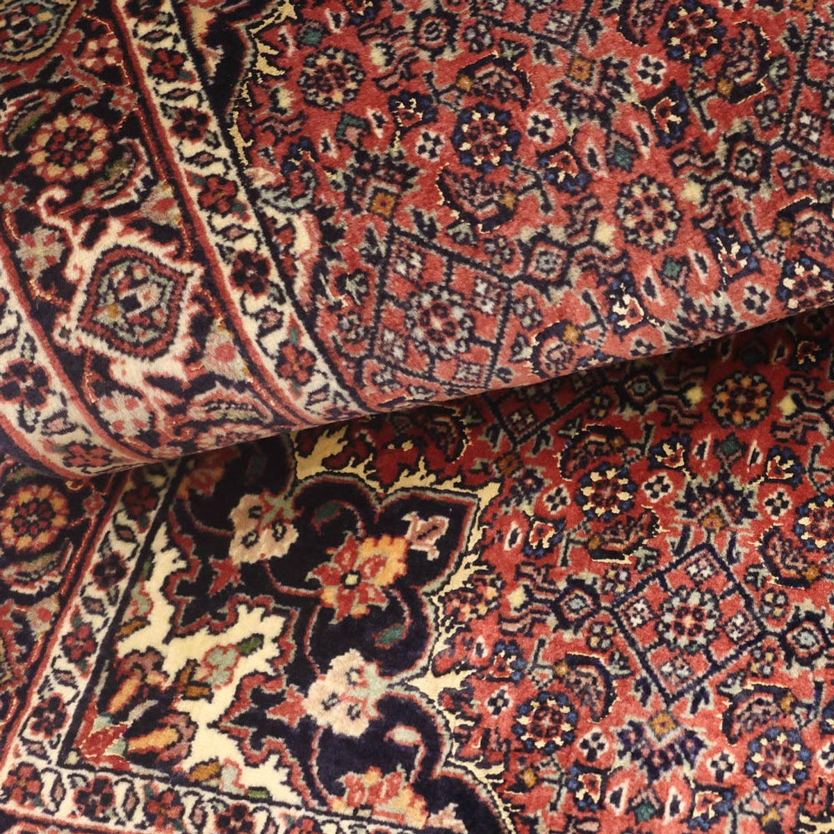 Dywan perski - Bijar - Royal - 147 x 70 cm - rdza