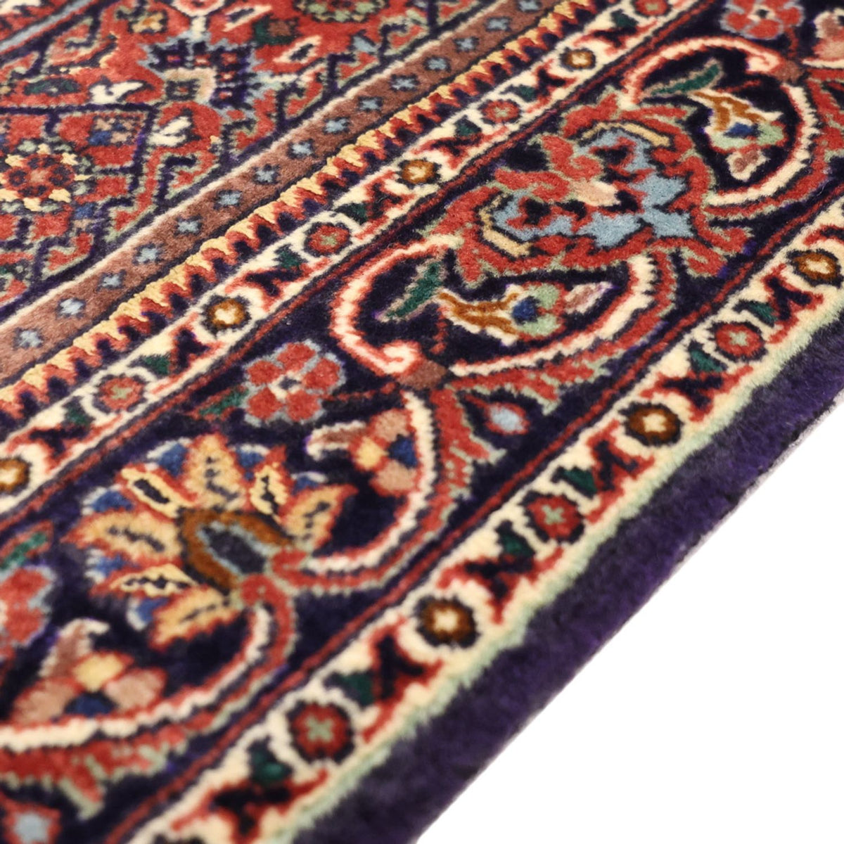 Dywan perski - Bijar - Royal - 135 x 70 cm - rdza