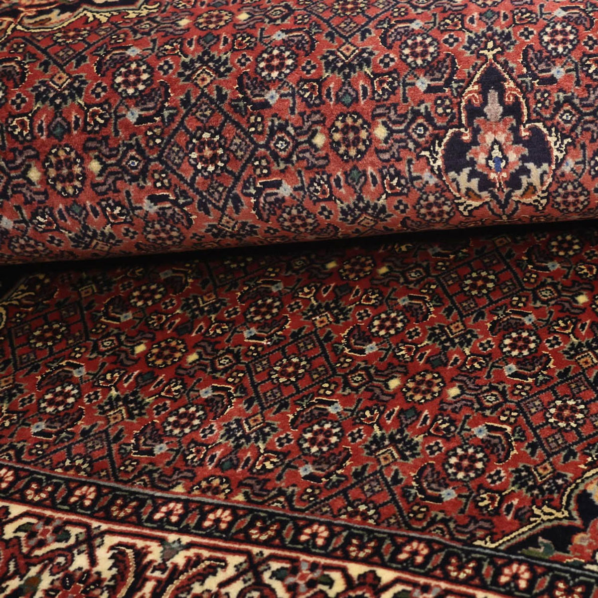 Dywan perski - Bijar - Royal - 145 x 101 cm - rdza