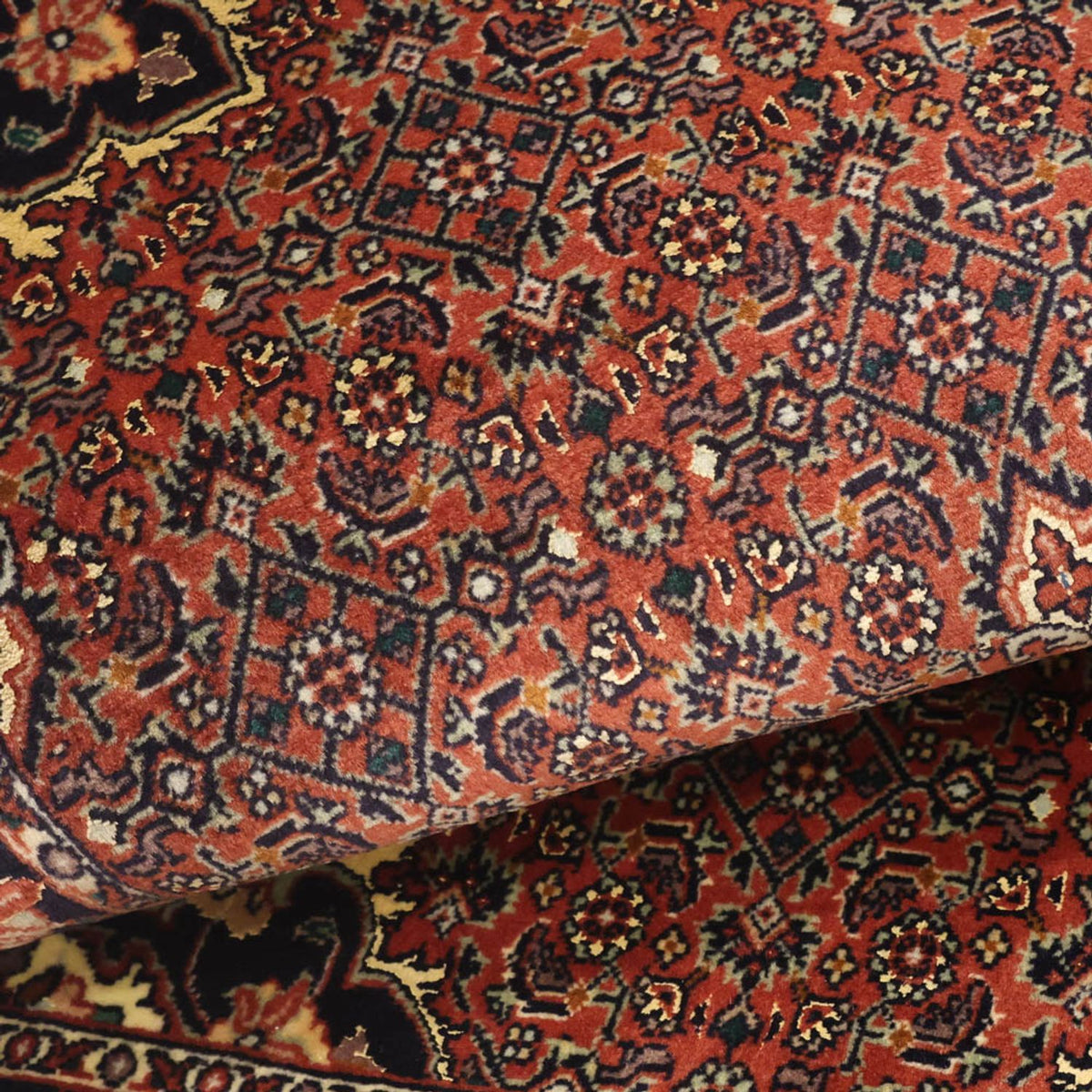 Dywan perski - Bijar - Royal - 146 x 70 cm - rdza