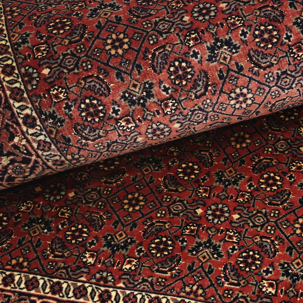 Dywan perski - Bijar - Royal - 148 x 89 cm - rdza