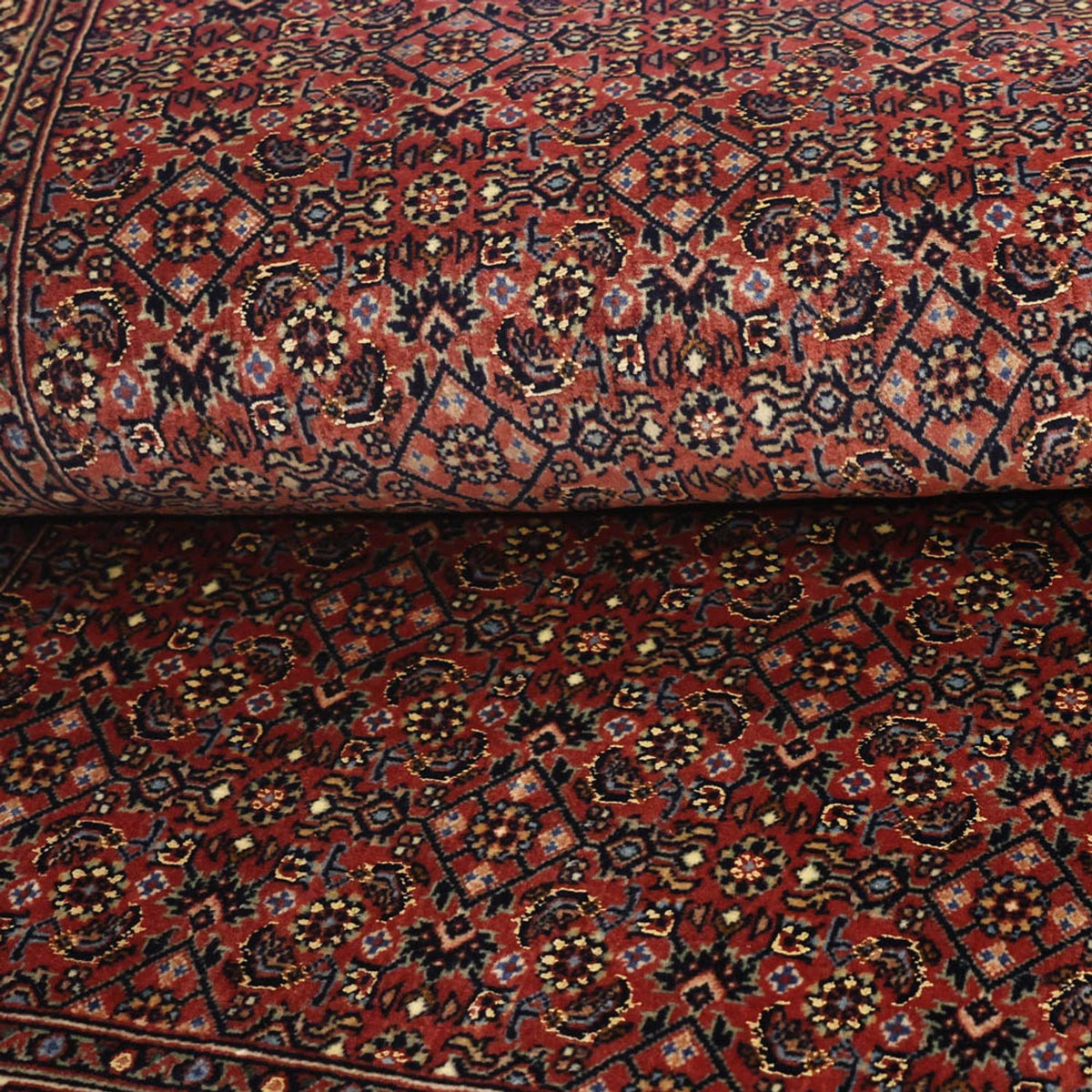 Dywan perski - Bijar - Royal - 148 x 91 cm - ciemny beż