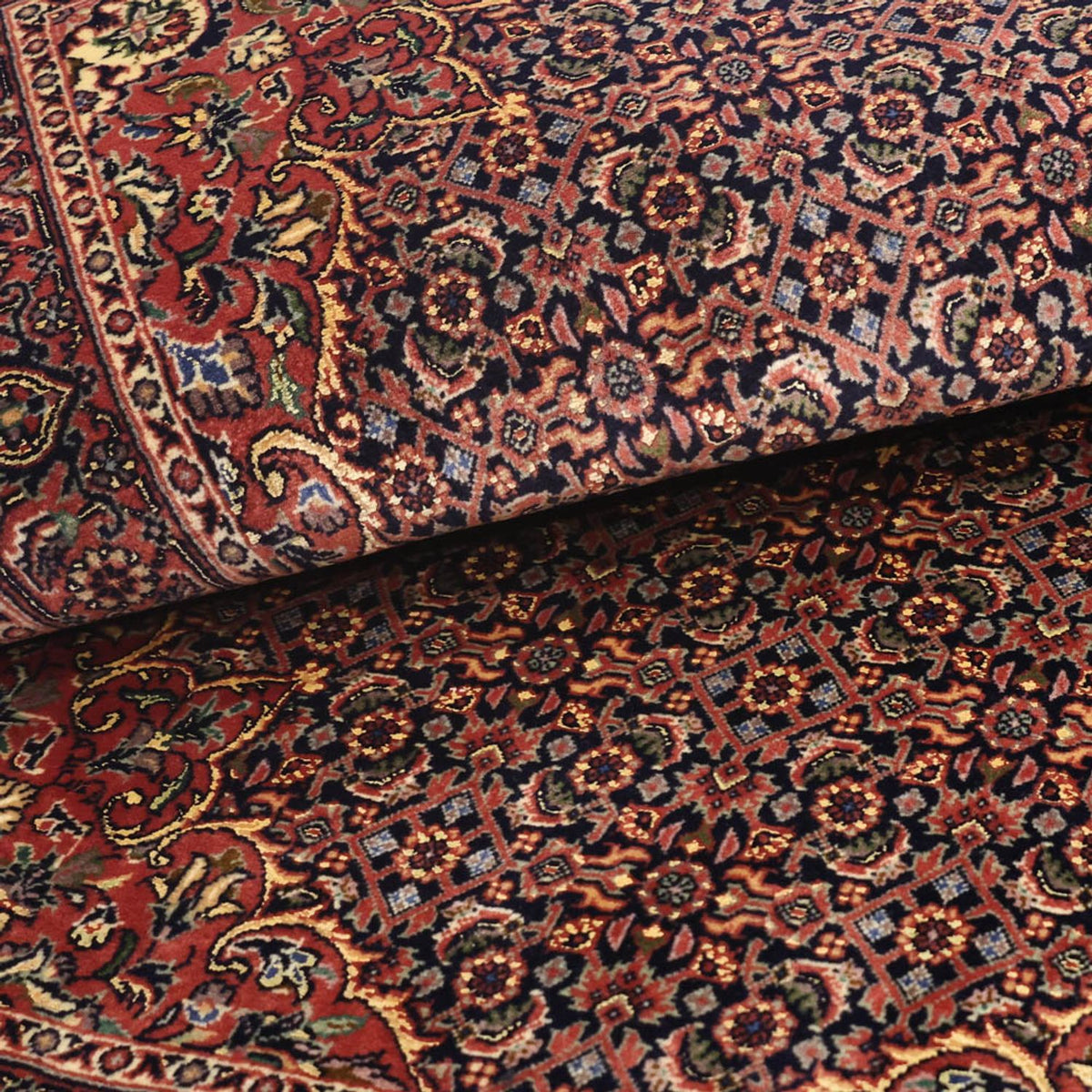 Dywan perski - Bijar - Royal - 154 x 89 cm - ciemny beż