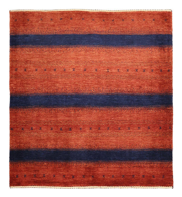 Dywan Gabbeh - Kashkuli perski kwadratowy  - 114 x 101 cm - wielokolorowy