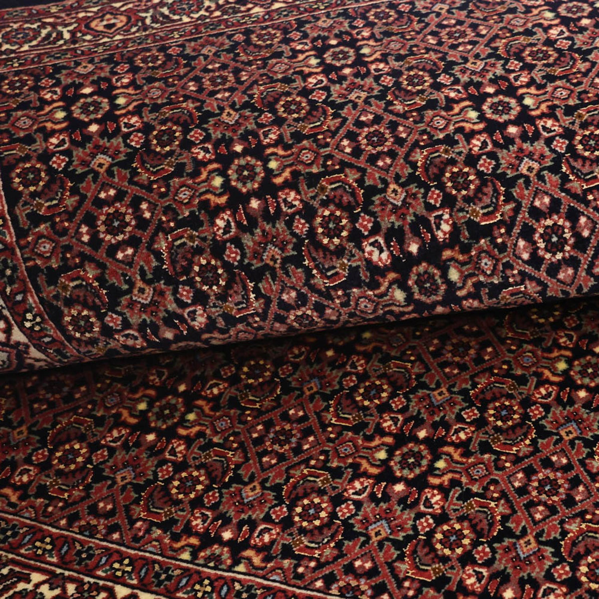 Dywan perski - Bijar - Royal - 148 x 89 cm - ciemny beż