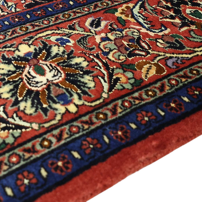 Dywan perski - Bijar - Royal - 208 x 132 cm - ciemnoniebieski