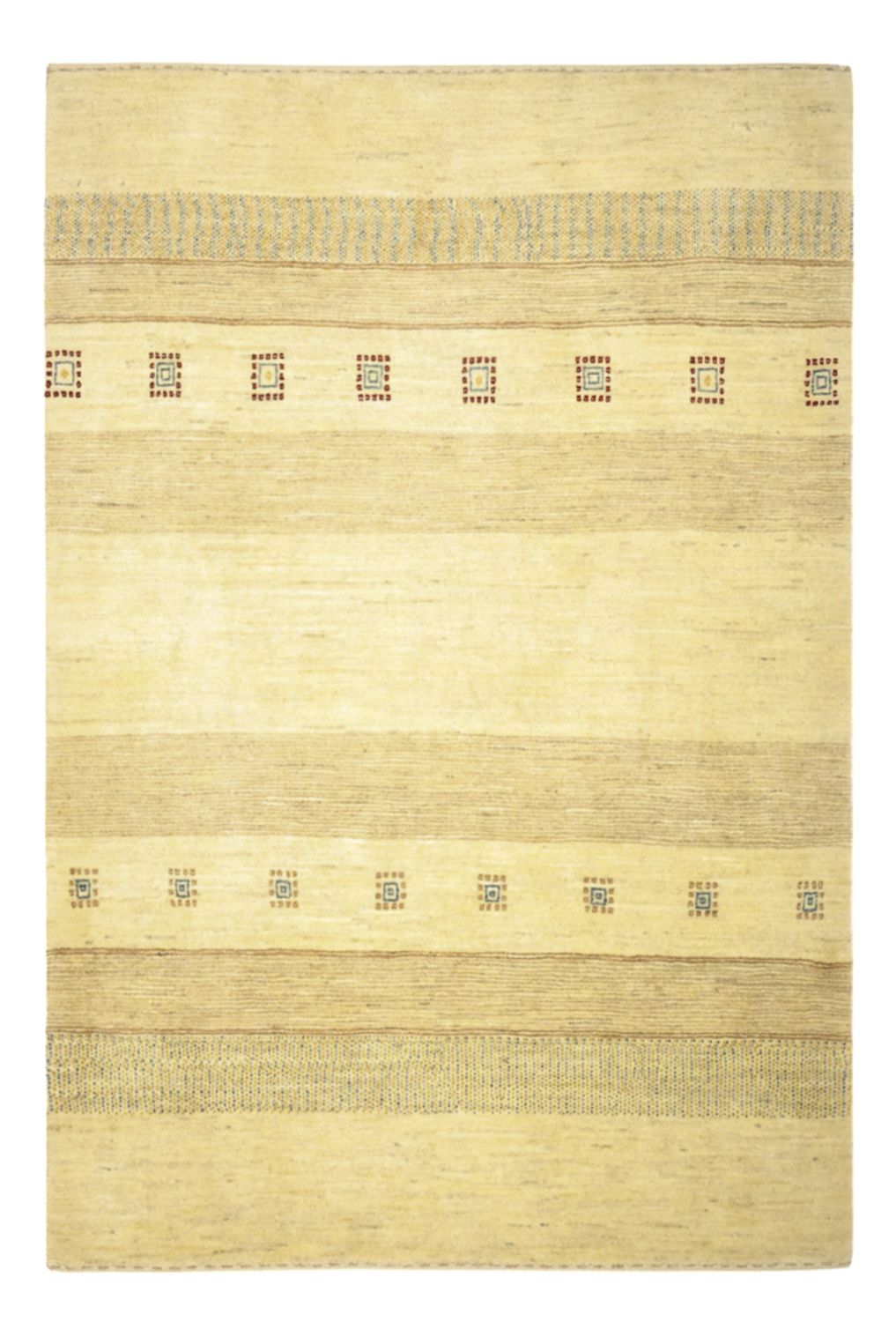 Dywan Gabbeh - Loribaft Perski - 170 x 116 cm - beżowy