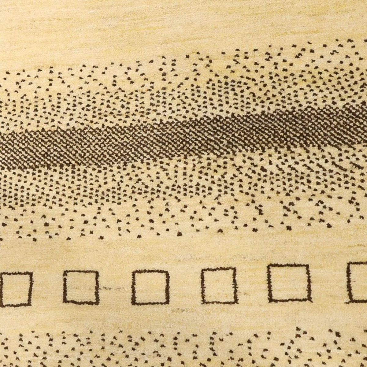 Dywan Gabbeh - Loribaft Perski - 173 x 118 cm - beżowy