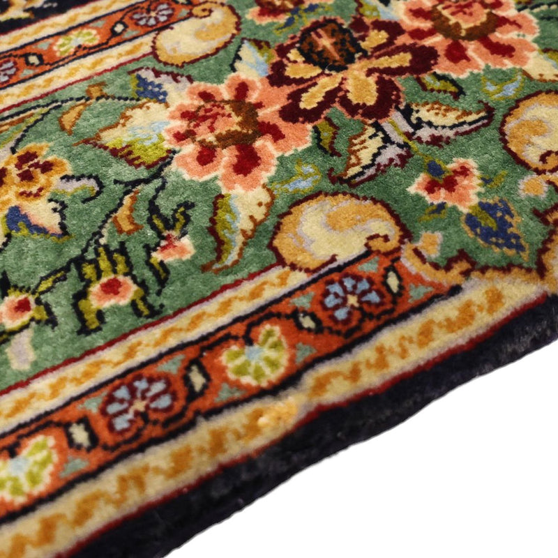 Dywan perski - Klasyczny - 161 x 102 cm - ciemnoniebieski