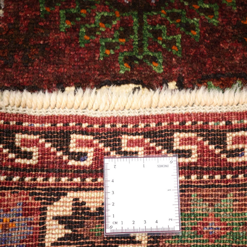 Perski dywan - Nomadyczny - 300 x 150 cm - ciemna czerwień