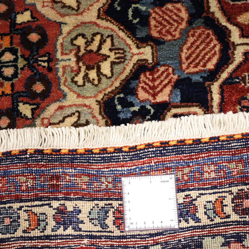 Dywan perski - Bijar - Royal - 276 x 168 cm - ciemna czerwień