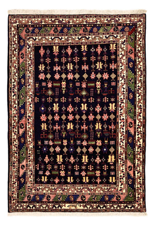 Dywan perski - Klasyczny - 215 x 157 cm - ciemnoniebieski