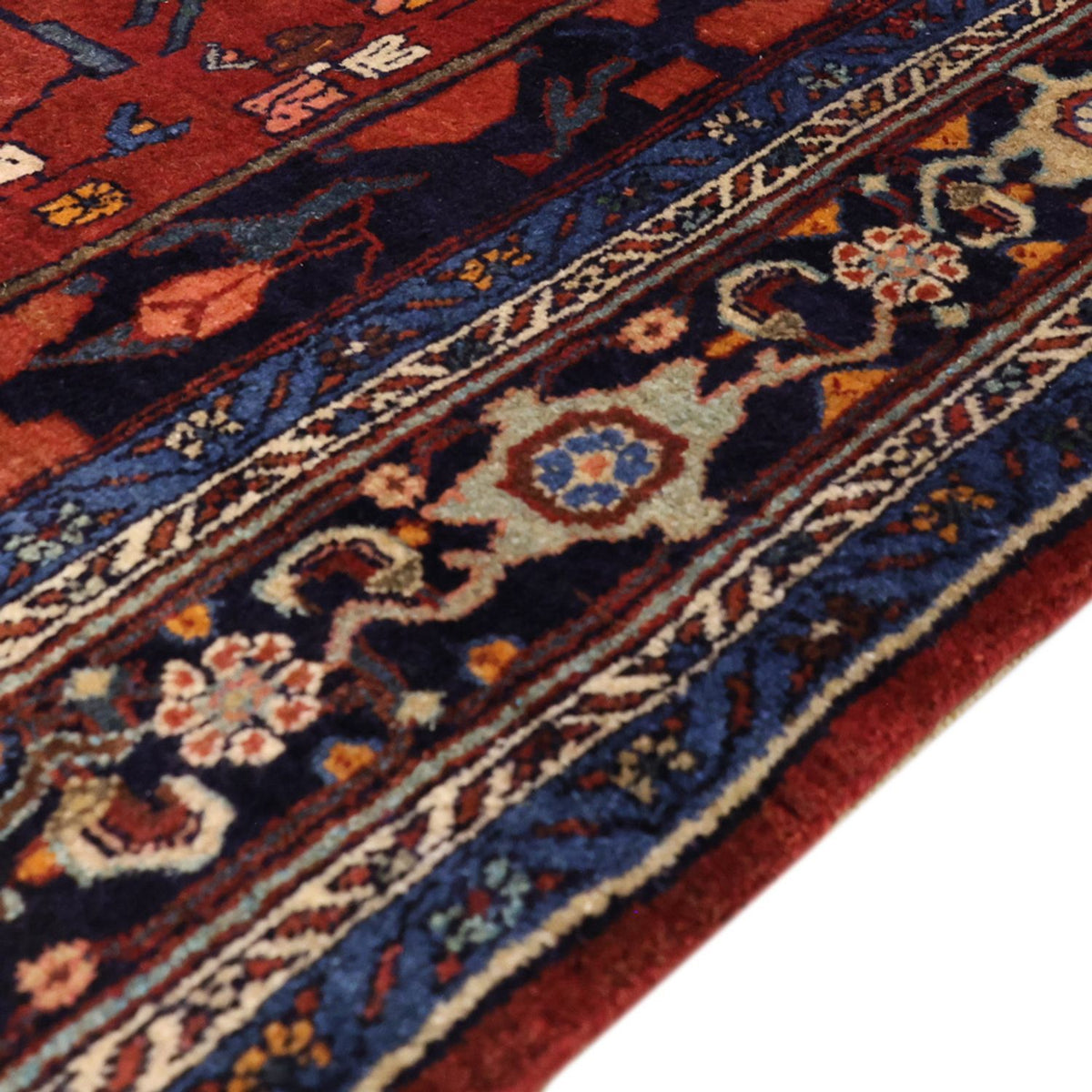 Biegacz Perski dywan - Nomadyczny - 331 x 145 cm - czerwony