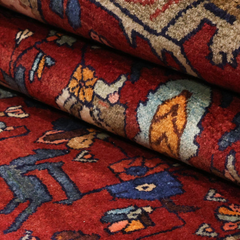 Biegacz Perski dywan - Nomadyczny - 331 x 145 cm - czerwony