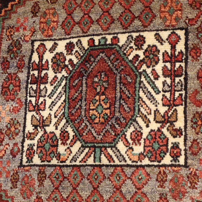 Biegacz Perski dywan - Nomadyczny - 295 x 130 cm - ciemna czerwień