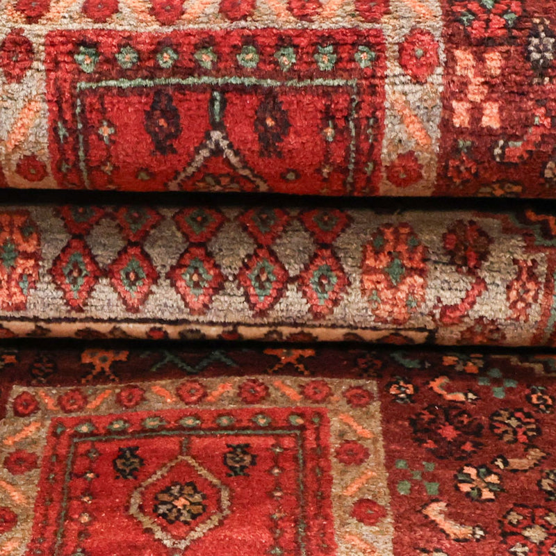 Biegacz Perski dywan - Nomadyczny - 295 x 130 cm - ciemna czerwień