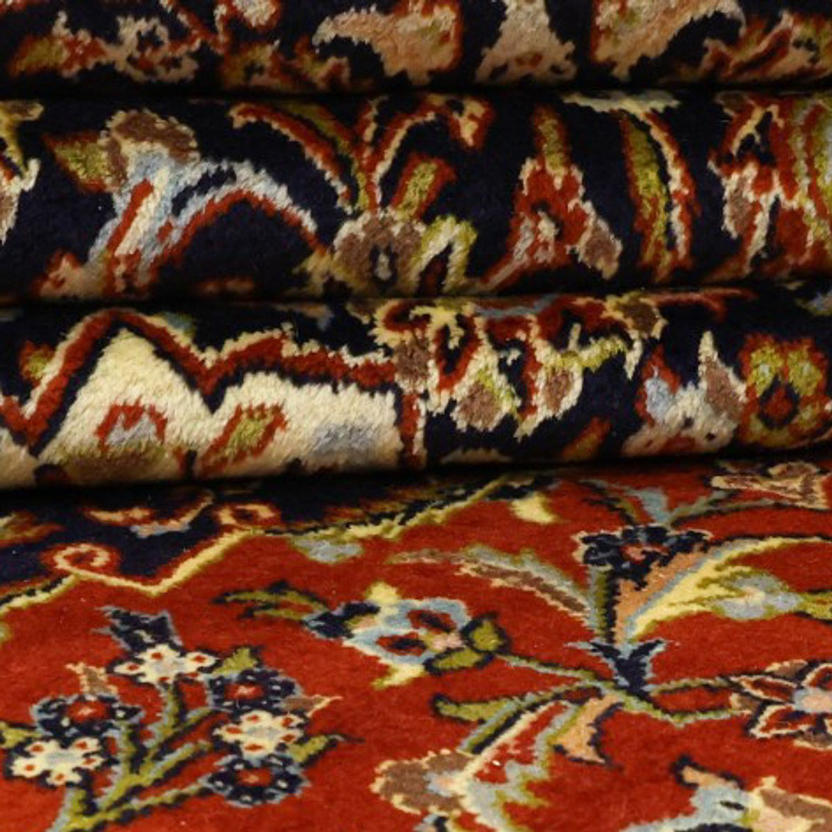 Dywan perski - Keshan - 332 x 239 cm - jasna czerwień