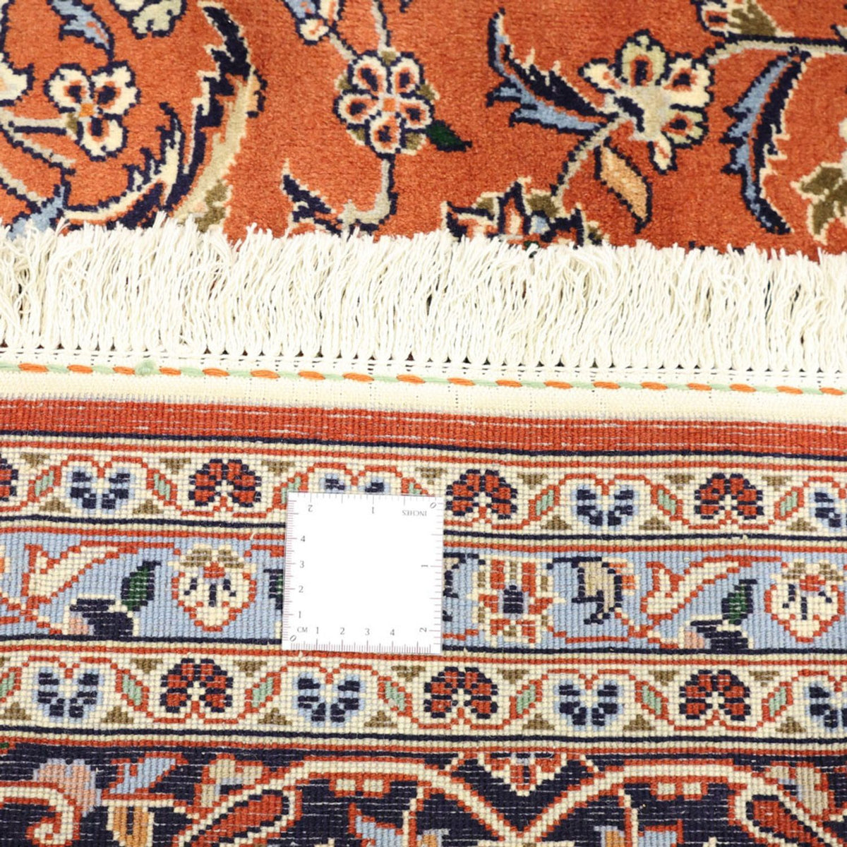 Dywan perski - Keshan - 343 x 247 cm - jasna czerwień