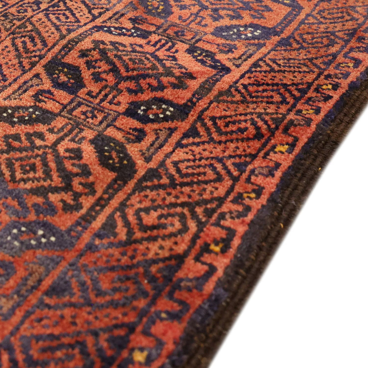 Biegacz Dywan beludżycki - 215 x 112 cm - ciemna czerwień