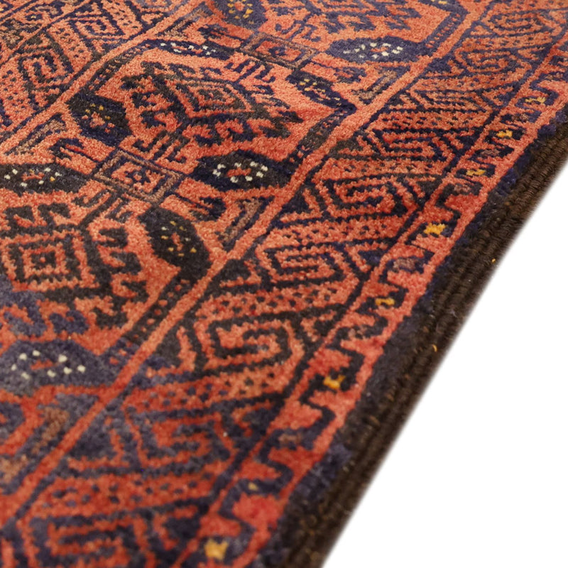 Biegacz Dywan beludżycki - 215 x 112 cm - ciemna czerwień