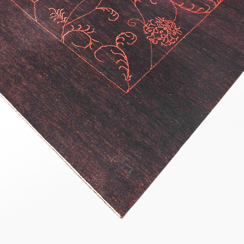 Dywan Gabbeh - Loribaft Indus - 240 x 173 cm - ciemnoniebieski