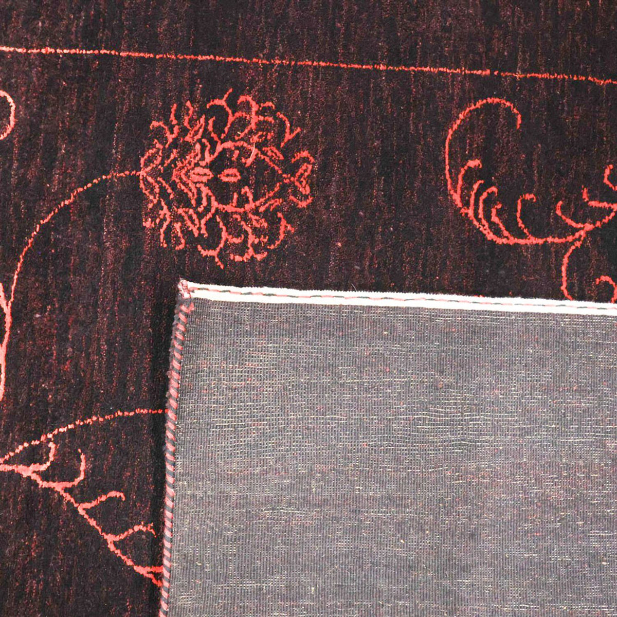 Dywan Gabbeh - Loribaft Indus - 240 x 173 cm - ciemnoniebieski