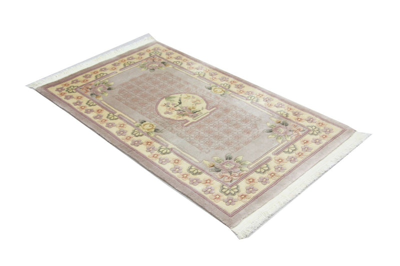 Dywan z Chin - 153 x 91 cm - brązowy