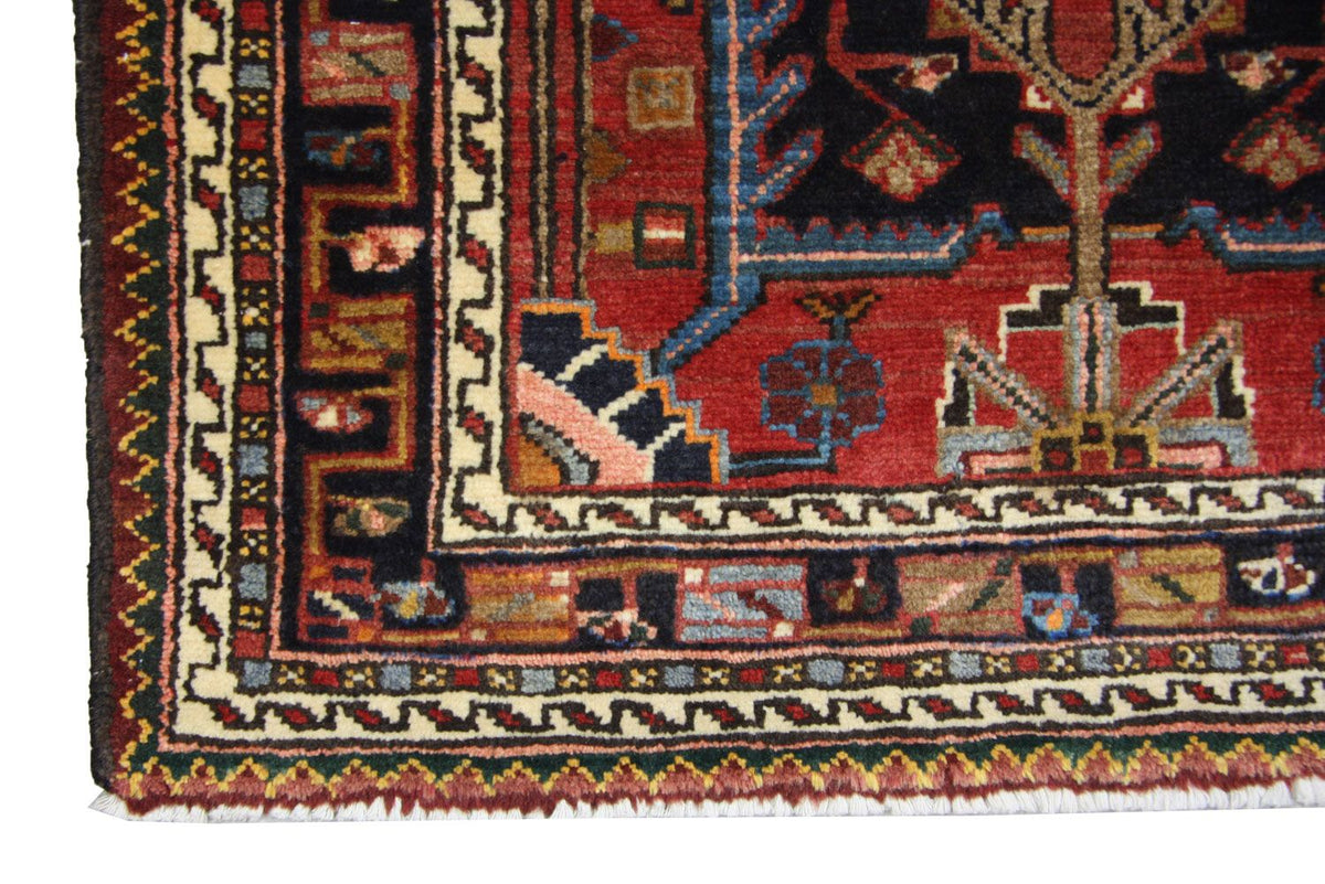 Perski dywan - Nomadyczny - 138 x 92 cm - czerwony