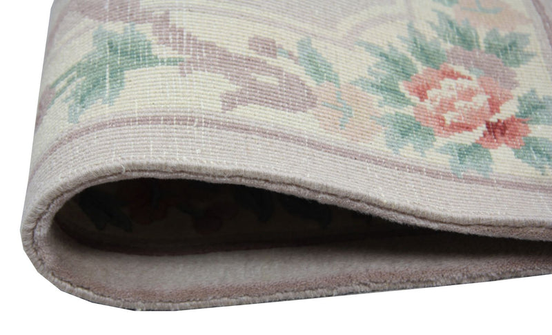 Dywan z Chin - 137 x 70 cm - srebrny