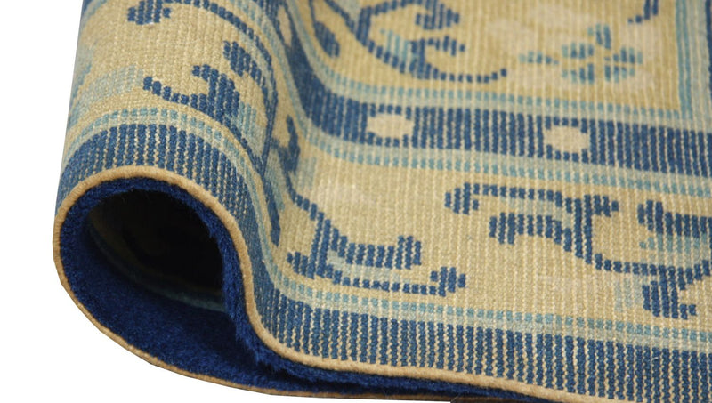 Dywan z Chin - 152 x 76 cm - niebieski