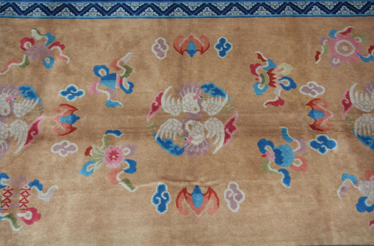 Dywan z Chin - 244 x 152 cm - brązowy