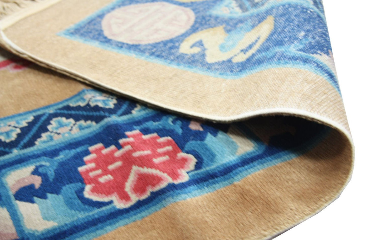 Dywan z Chin - 244 x 152 cm - brązowy