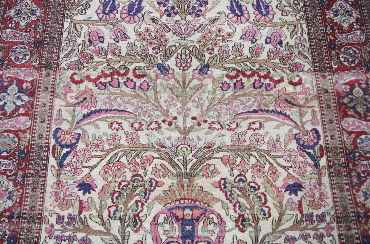 Perski dywan - Nomadyczny - 207 x 148 cm - beżowy